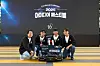 Hyundai Motor's ANT Lab team takes a photo after earning the grand prize for developing tires that move in all directions on their own. [HYUNDAI MOTOR]