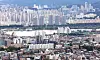 Resident buildings are seen from Namsan Tower in Yongsan District, central Seoul on Oct. 14. [YONHAP]