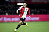 Feyenoord midfielder Hwang In-beom during an Eredivisie match against AZ Alkmaar at Feyenoord Stadium in the Netherlands on Nov. 3. [AFP/YONHAP]