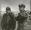 General Monclar, right, with Major-General Edward Almond of the United States, at Jipyeong-ri in February 1951. [ECPAD/FRANCOIS DE CASTRIES]